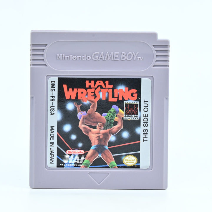 Hal Wrestling - Nintendo Gameboy Game - USA - FREE POST!