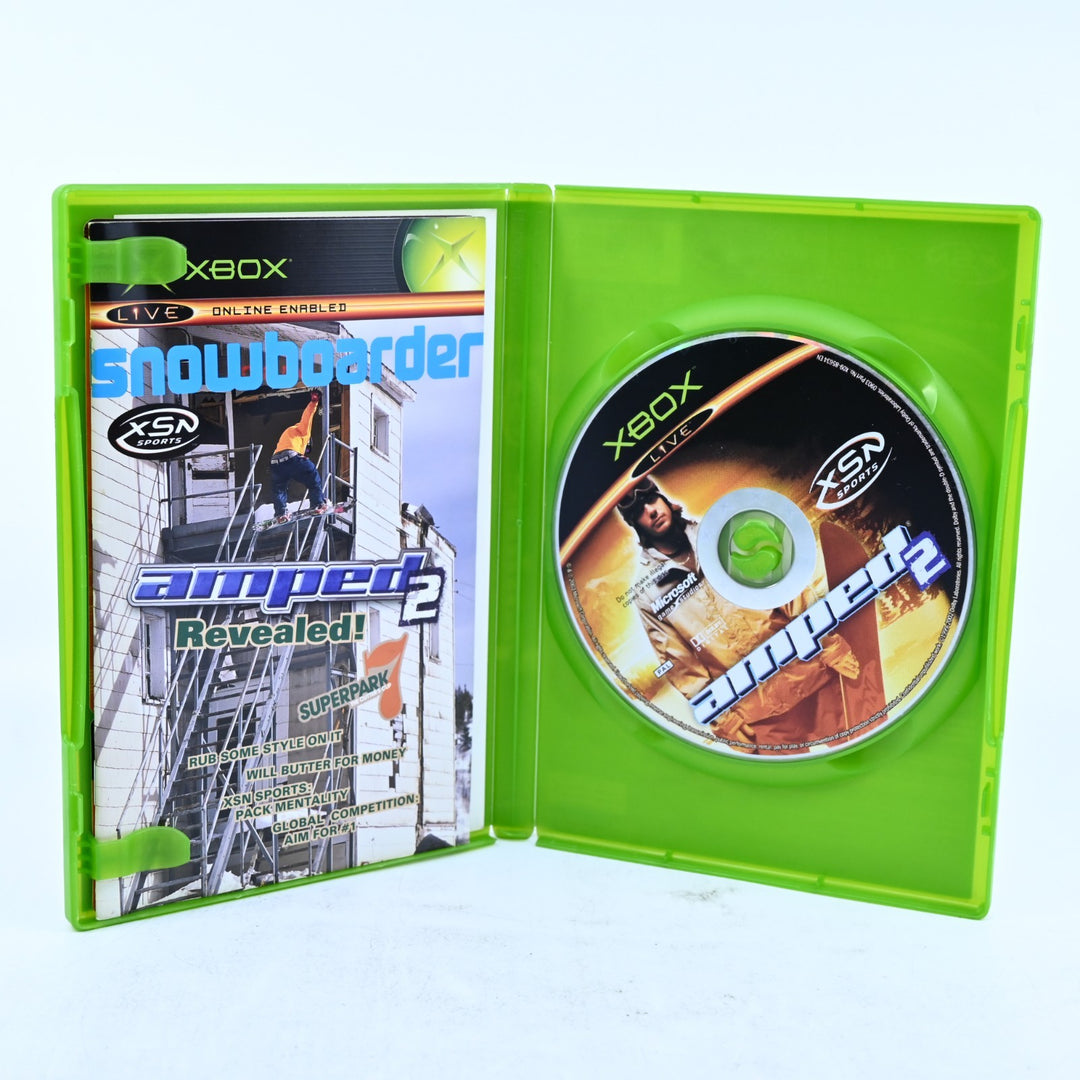 Amped 2 - Original Xbox Game + Manual - PAL - MINT DISC!