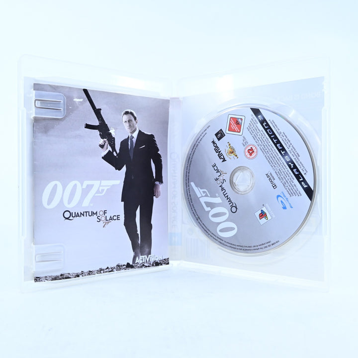 James Bond 007: Quantum of Solace - Sony Playstation 3 / PS3 Game + Manual