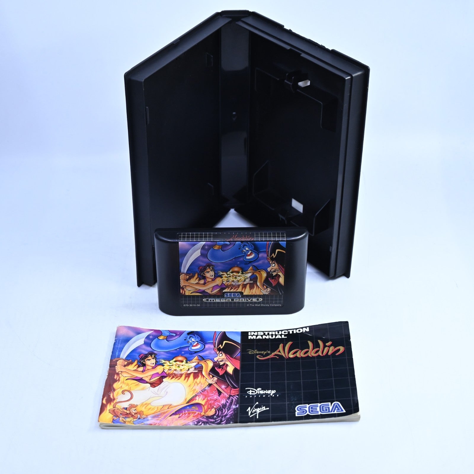 Disney's Aladdin - Sega Mega Drive Game + Manual - PAL - FREE POST ...