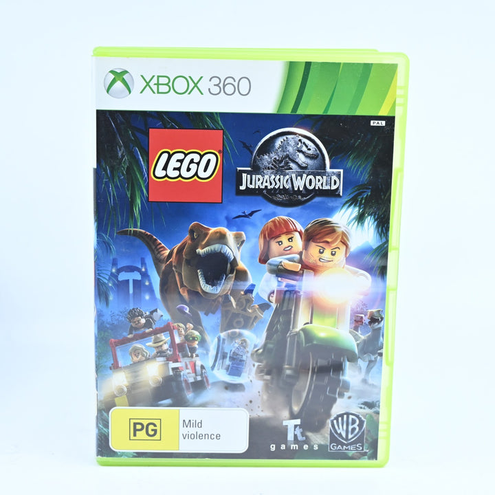 LEGO Jurassic World - Xbox 360 Game - No Manual - PAL - MINT DISC!
