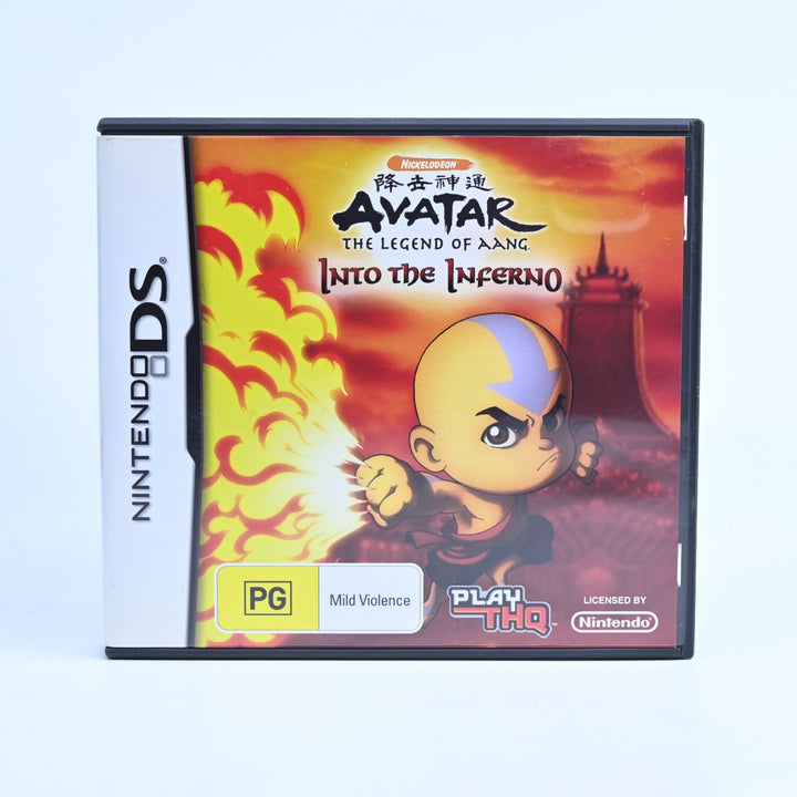 Avatar The Legend of Aang: Into the Inferno - Nintendo DS Game - PAL + Manual