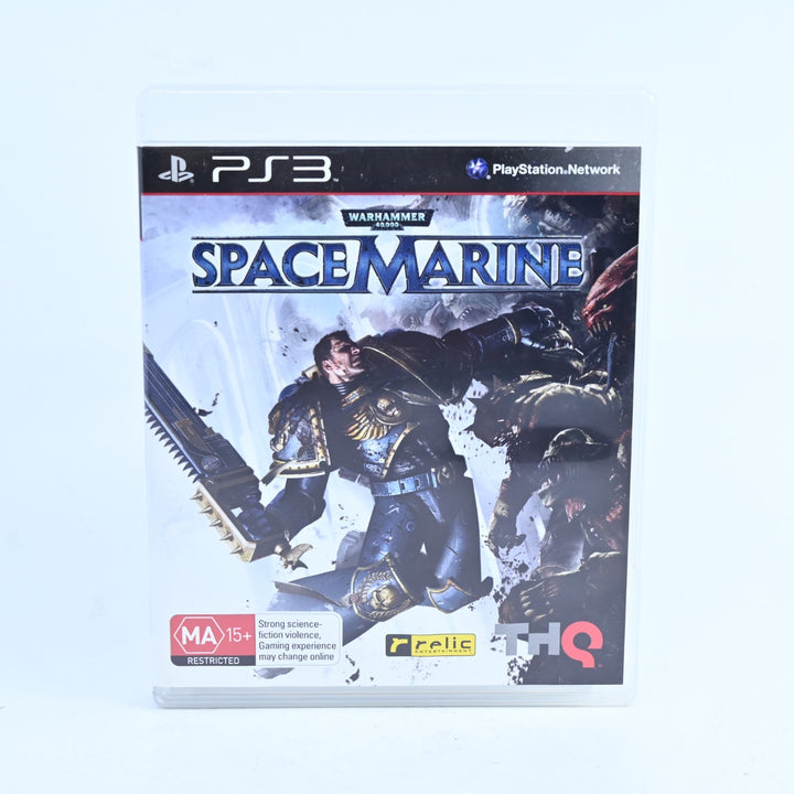 Warhammer 40K: Space Marine - Sony Playstation 3 / PS3 Game + Manual