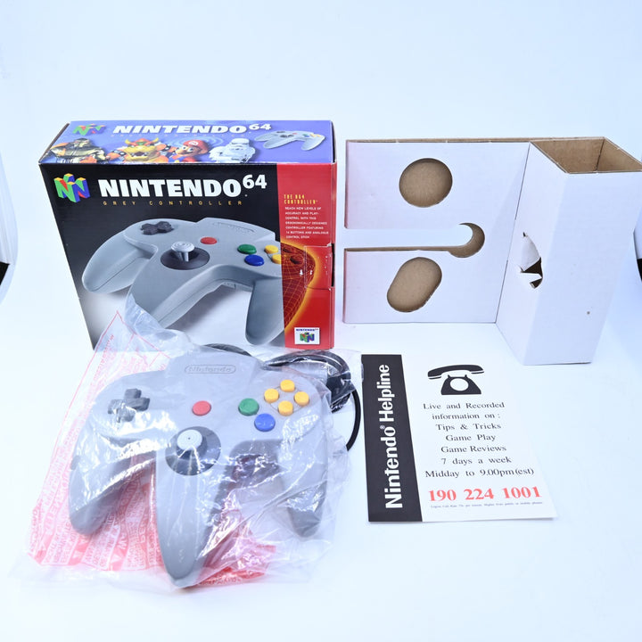 Original Grey Controller - Nintendo 64 Controller - N64 / Nintendo 64 Accessory