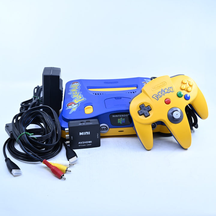 Limited Edition Pokemon Console - N64 / Nintendo 64 Console - PAL
