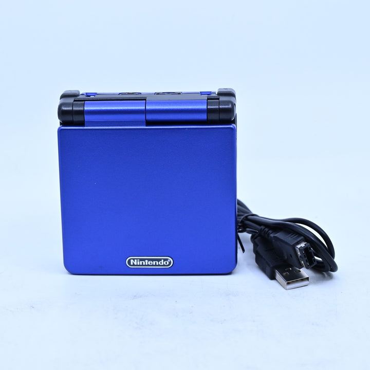 Blue / Black Reshell - AGS-001 - Nintendo Gameboy Advance / GBA SP Console
