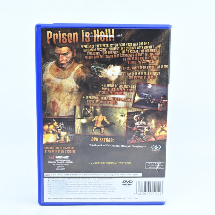 The Suffering - Sony Playstation 2 / PS2 Game + Manual - PAL - MINT DISC!