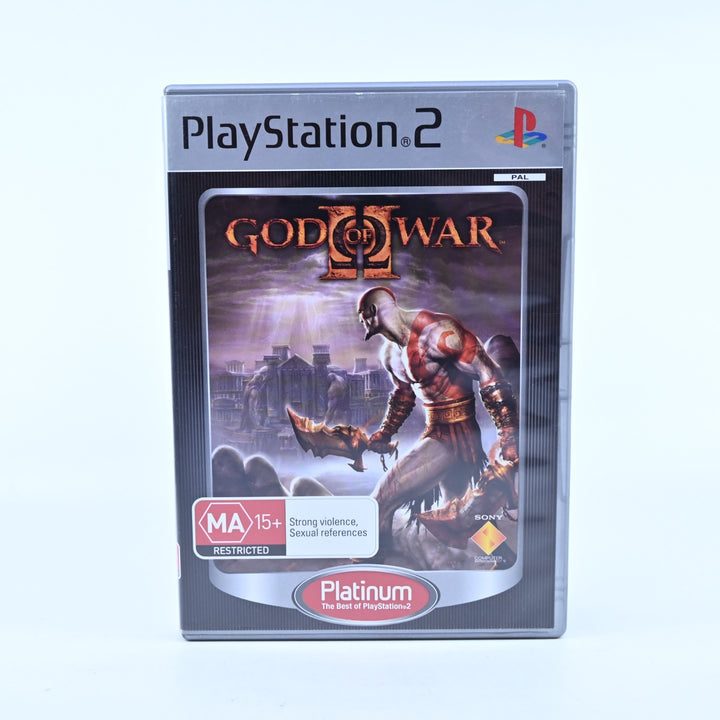 God of War II - Sony Playstation 2 / PS2 Game + Manual - PAL - MINT DISC!