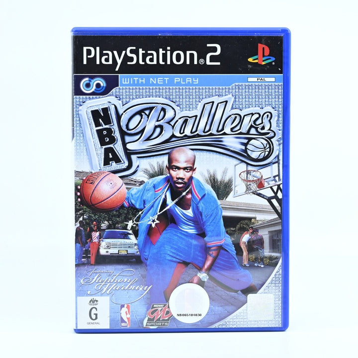 NBA Ballers - Sony Playstation 2 / PS2 Game + Manual - PAL - MINT DISC!