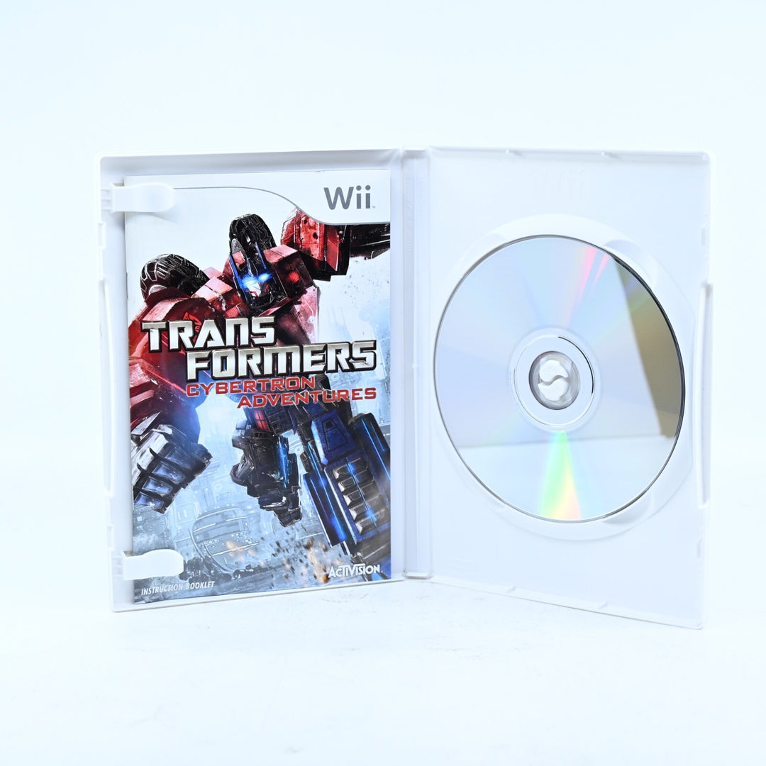 Transformers Cybertron Adventures - Nintendo Wii Game + Manual - PAL - MINT DISC