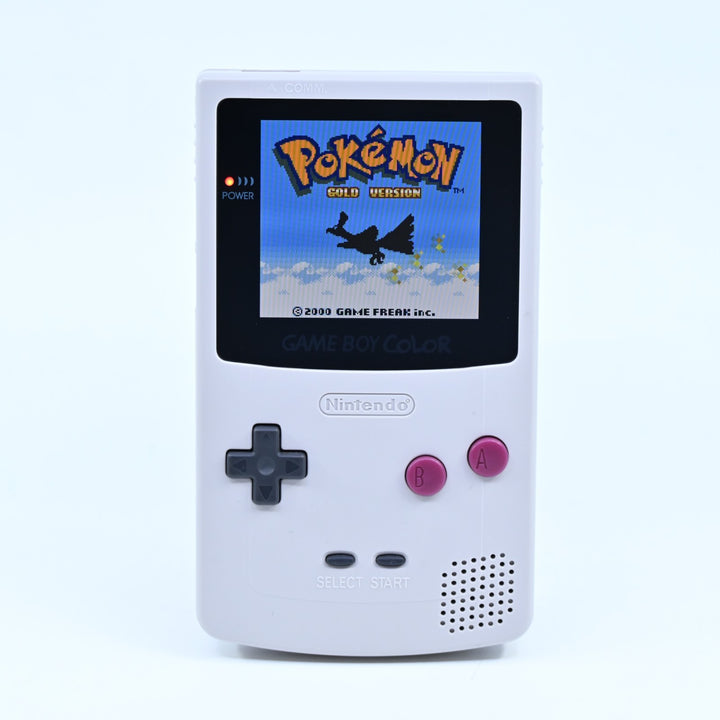 Grey - IPS + USB-C - Nintendo Gameboy Color Console - CGB-001 - FREE POST!