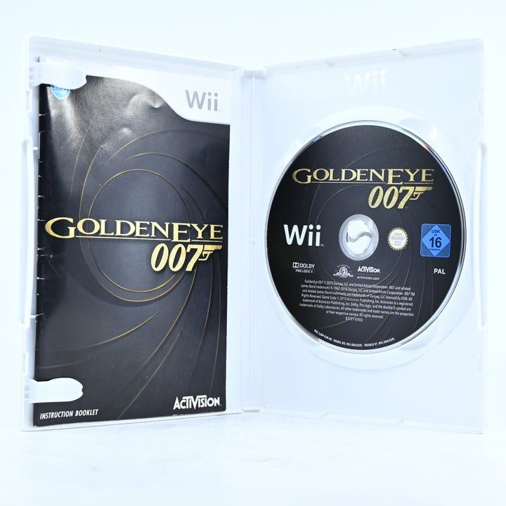 GoldenEye 007 - Nintendo Wii Game + Manual - PAL - MINT DISC!