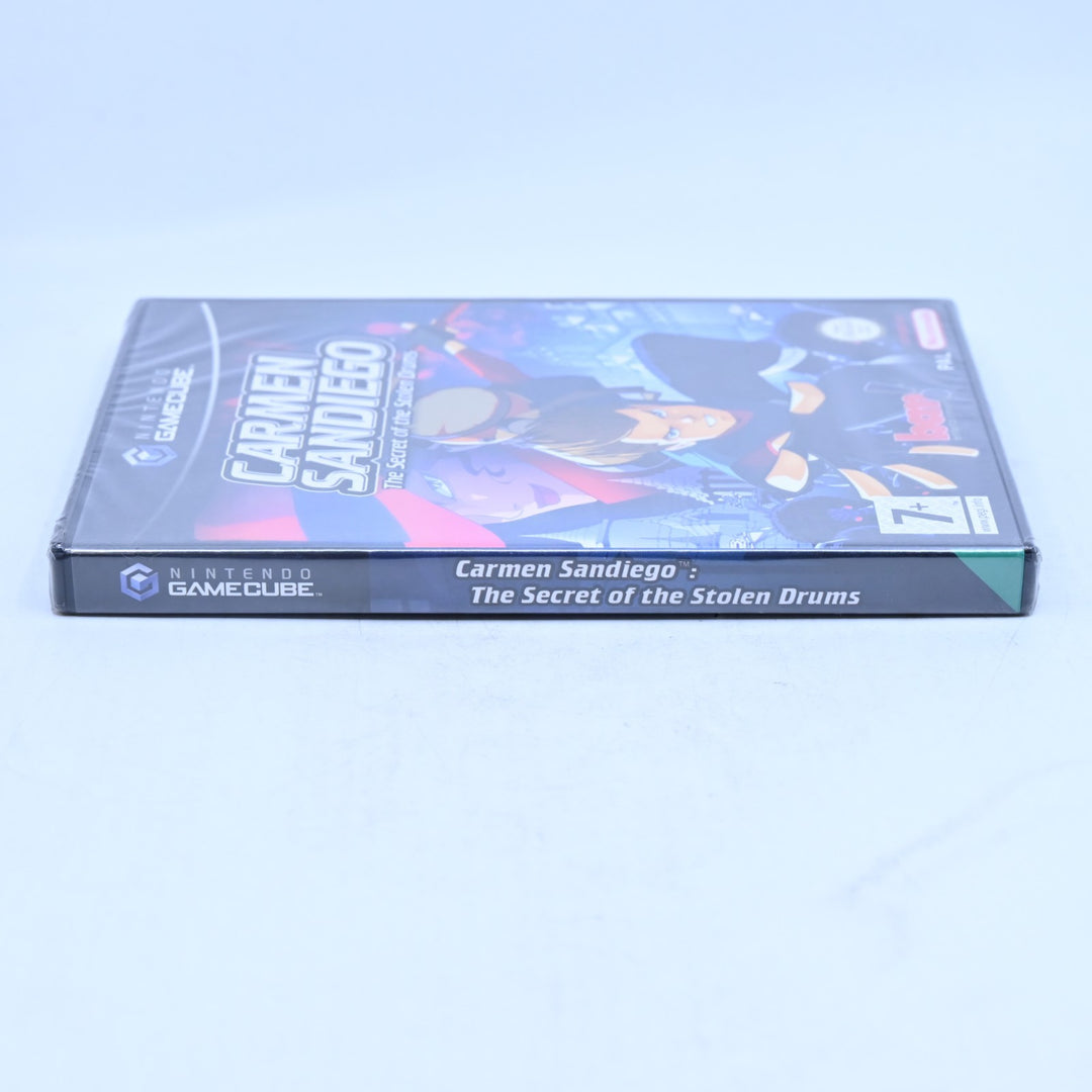 Carmen Sandiego: The Secret of the Stolen Drums - SEALED - Gamecube Game