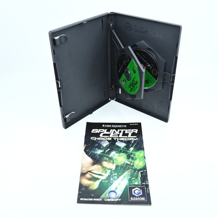 Tom Clancy's Splinter Cell Chaos Theory  - Nintendo Gamecube Game + Manual - PAL