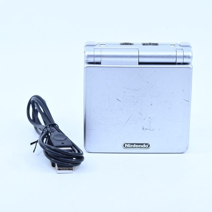 Silver - AGS-001 - Nintendo Gameboy Advance / GBA SP Console - PAL - FREE POST