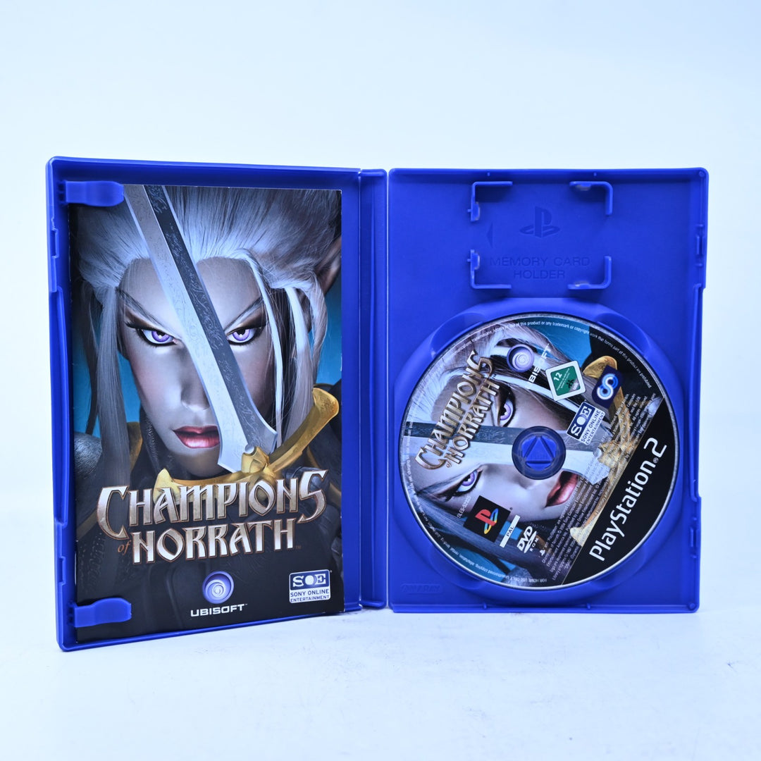 Champions Of Norrath - Sony Playstation 2 / PS2 Game + Manual - PAL - MINT DISC!