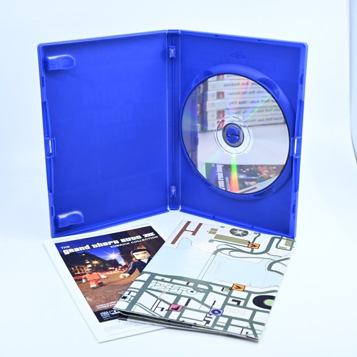 Grand Theft Auto Liberty City Stories - PS2 Game + Manual + Map - PAL
