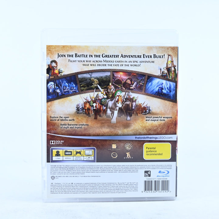 LEGO The Lord of the Rings - Sony Playstation 3 / PS3 Game + Manual - MINT DISC!