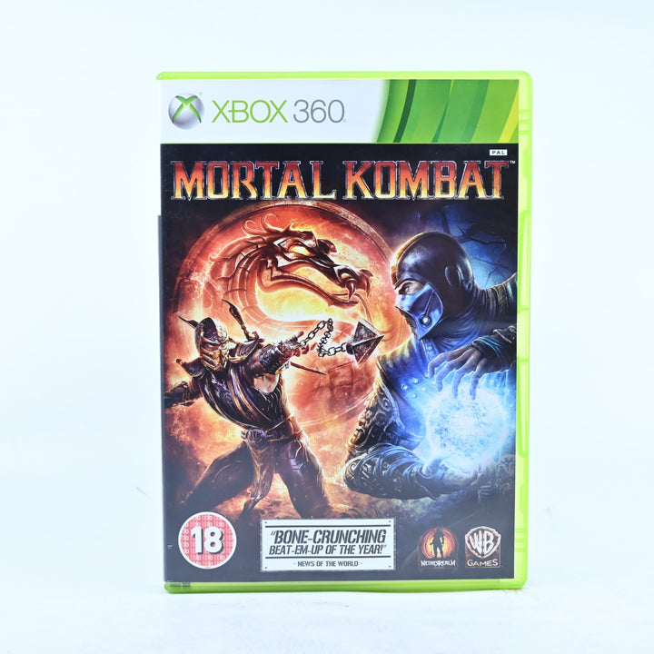 Mortal Kombat - Xbox 360 Game + Manual - PAL - MINT DISC!