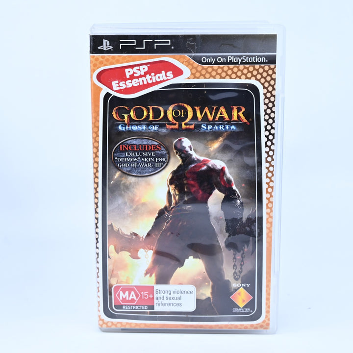 God of War: Ghost Of Sparta - Sony PSP Game + Manual - FREE POST!