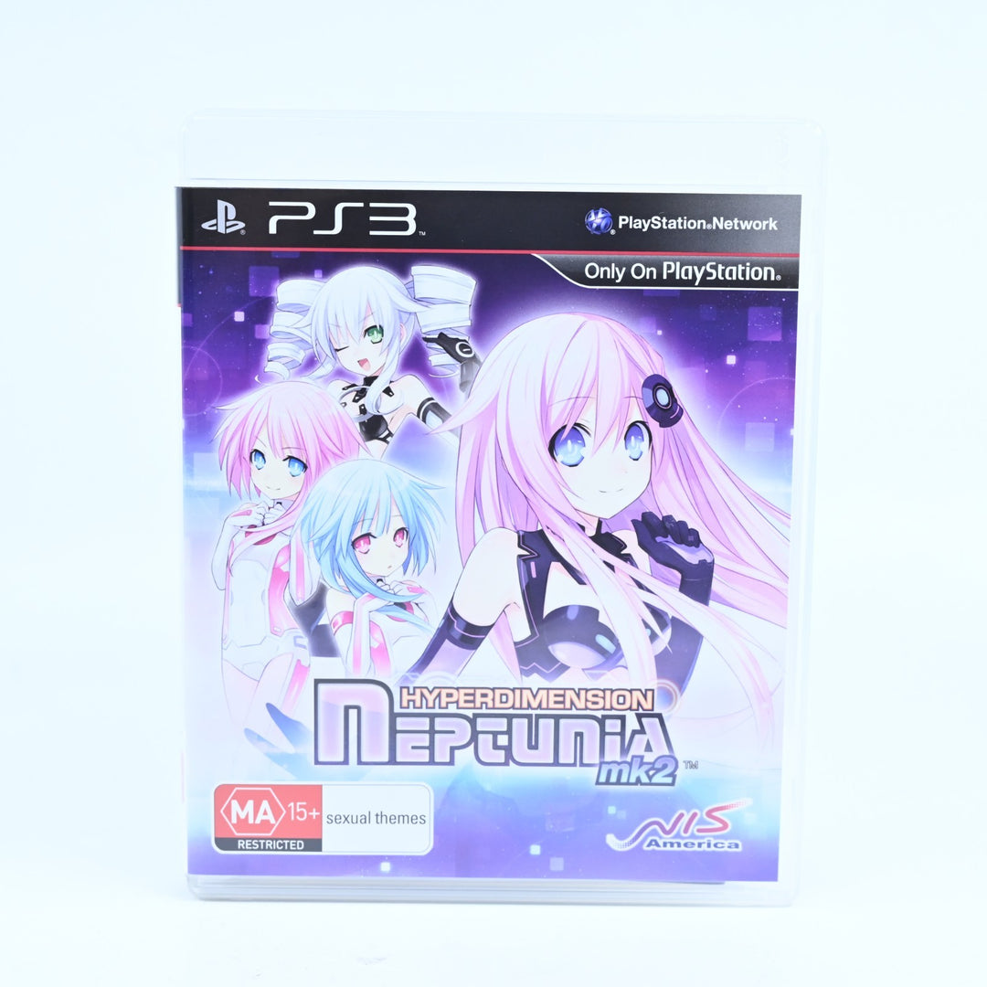 Hyperdimension Neptunia MK2 - Sony Playstation 3 / PS3 Game + Manual