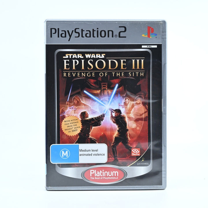 Star Wars: Episode III Revenge of the SIth - Sony Playstation 2 / PS2 Game - Pal