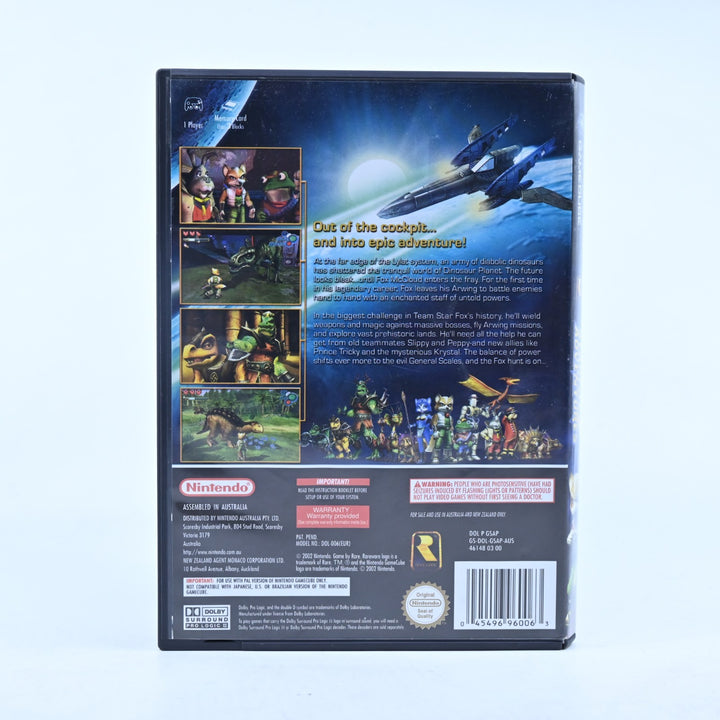 Starfox Adventures - Nintendo Gamecube Game - No Manual - PAL - FREE POST!