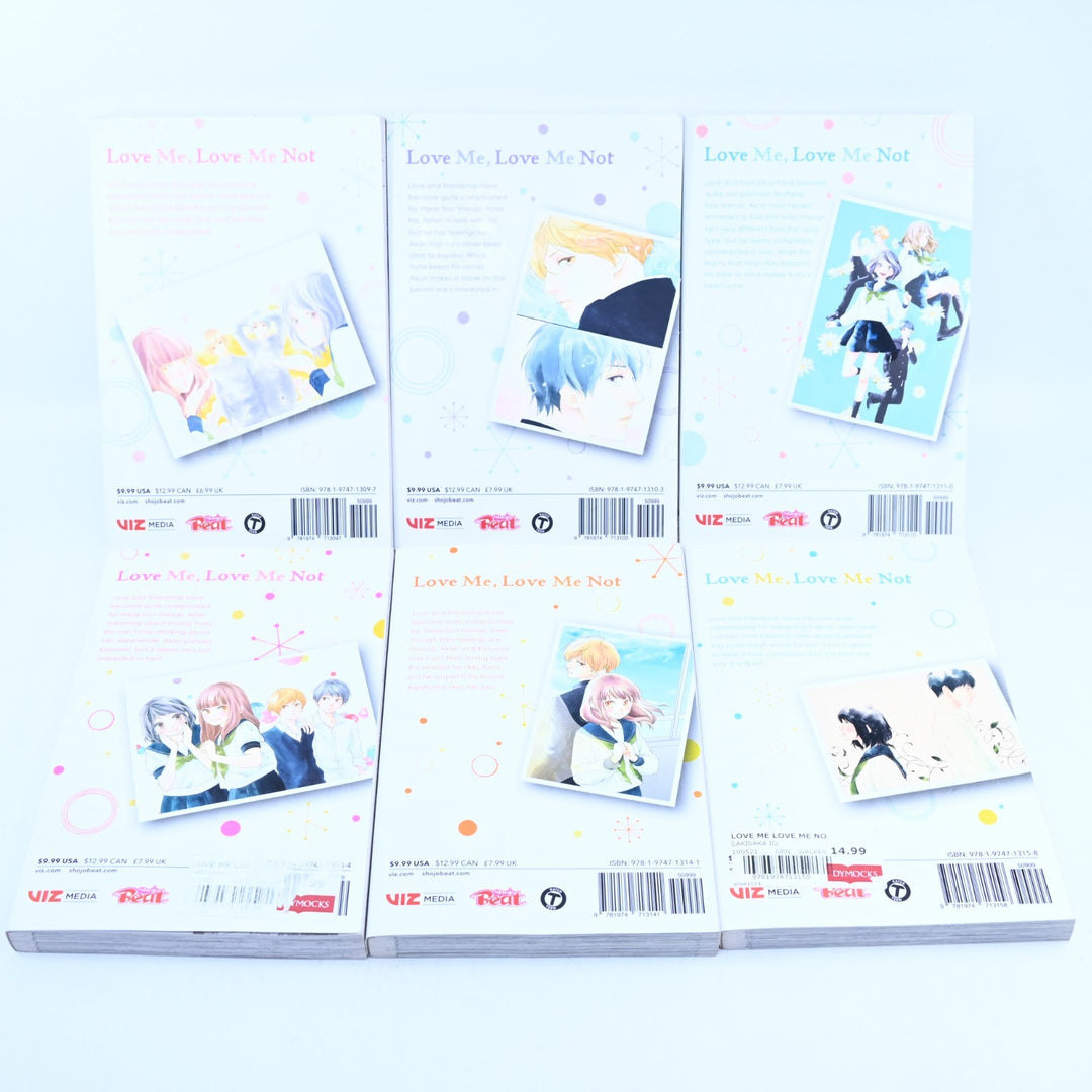 Love Me, Love Me Not - Volumes 1-3 & 5-7 - Io Sakisaka - Viz Media - Manga Lot