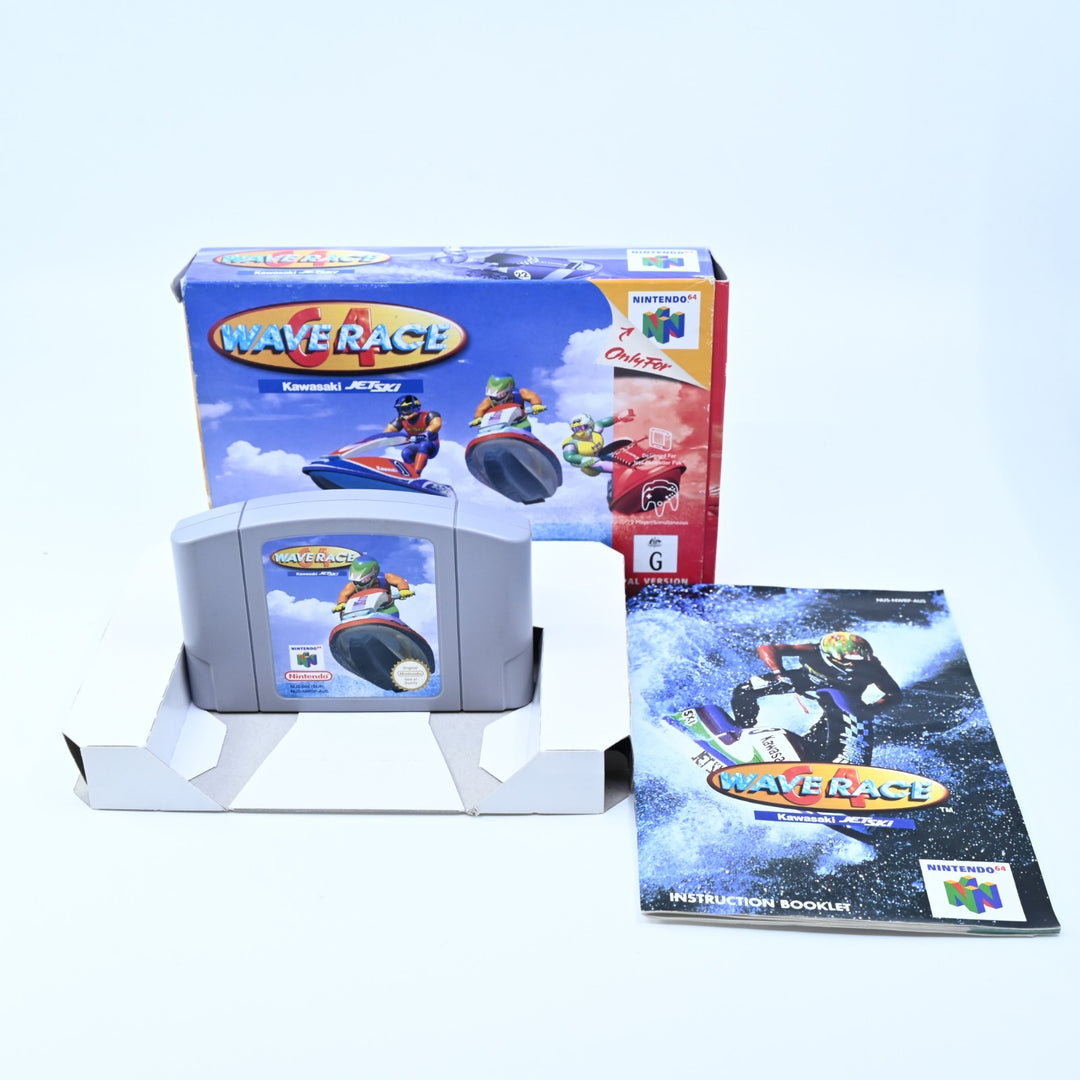 Wave Race 64 - N64 / Nintendo 64 Boxed Game - PAL - FREE POST!