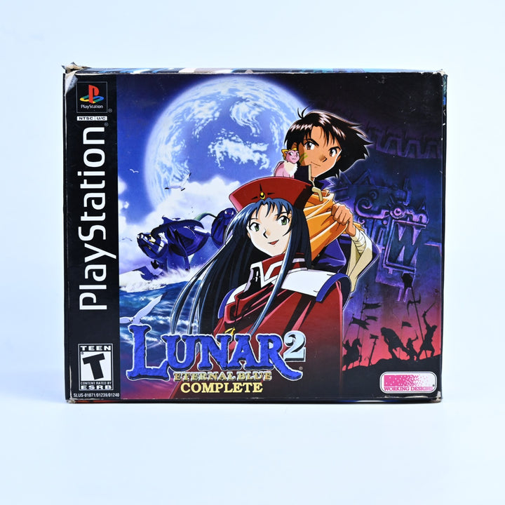 Lunar 2: Eternal Blue - Complete - PS1 Game + Manual - No Pendant or Soundtrack