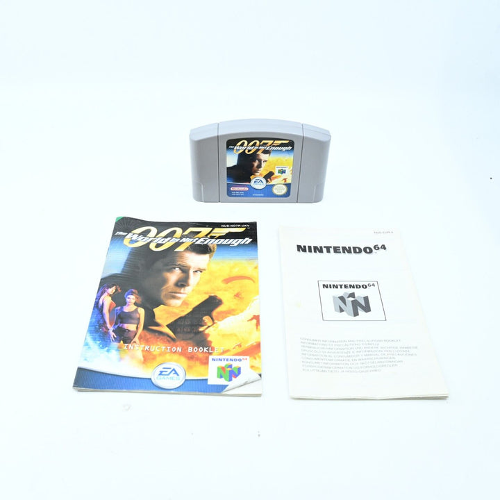 007: The World is Not Enough - N64 / Nintendo 64 Boxed Game - PAL - FREE POST!