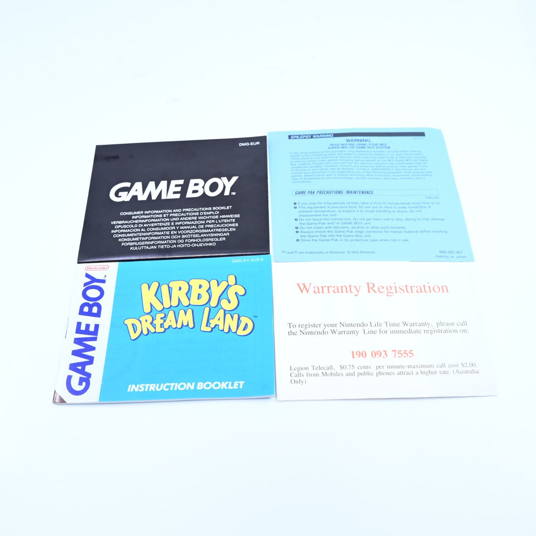 Kirby's Dream Land - Nintendo Gameboy Boxed Game - PAL - FREE POST!