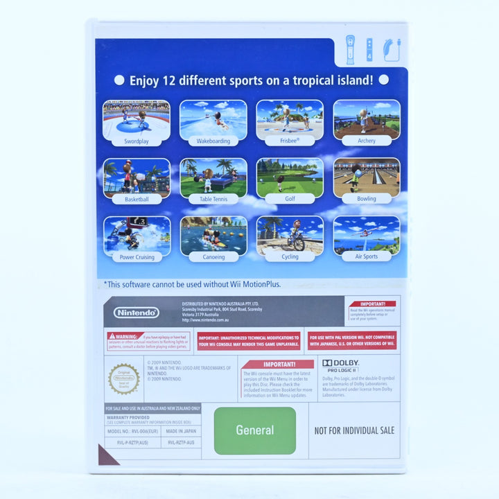 Wii Sports Resort - Nintendo Wii Game + Manual - PAL - MINT DISC!