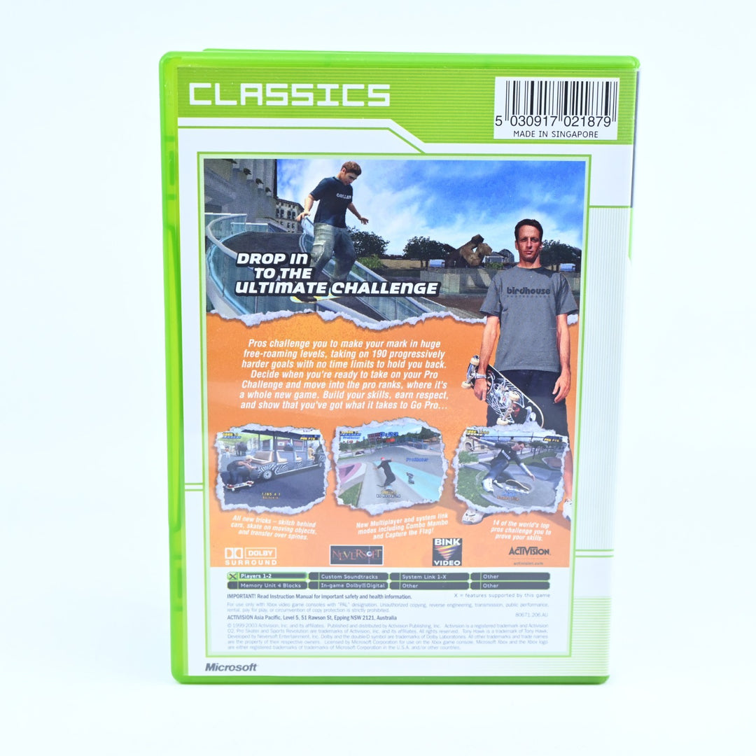 Tony Hawk's Pro Skater 4 - Original Xbox Game - No Manual - PAL - MINT DISC!