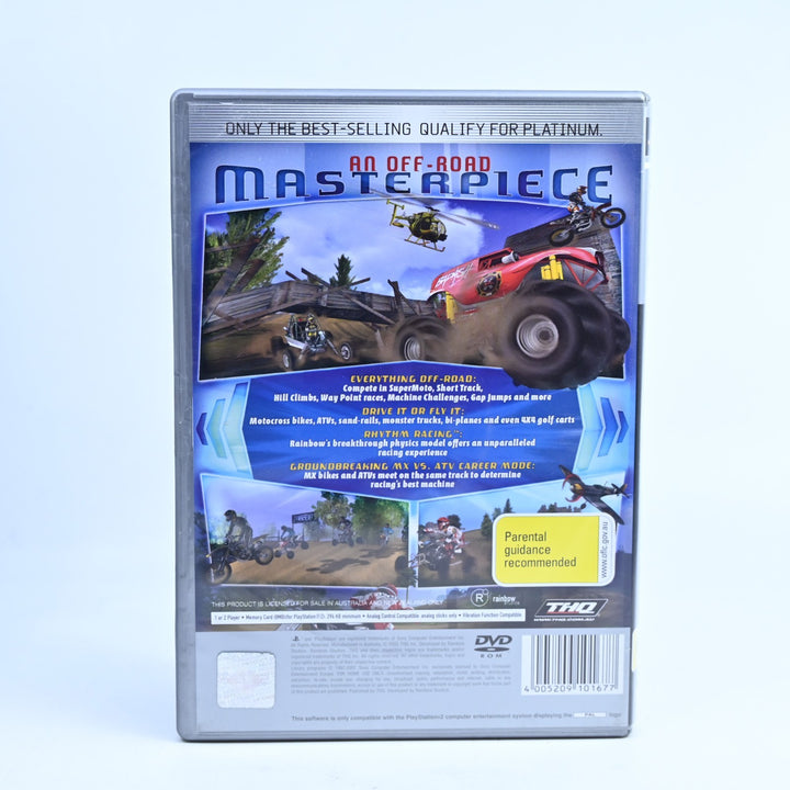 MX vs ATV: Unleashed - Sony Playstation 2 / PS2 Game + Manual - PAL