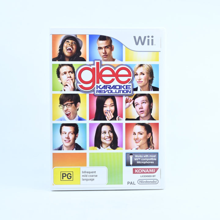 Karaoke Revolution: Glee - Nintendo Wii Game + Manual - MINT DISC!