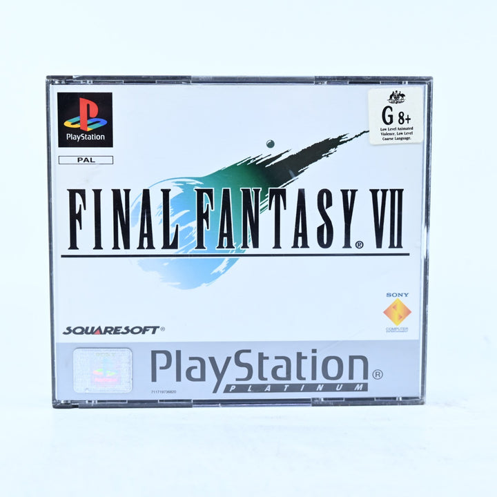 Final Fantasy VII - Sony Playstation 1 / PS1 Game - No Manual - PAL - MINT DISC!