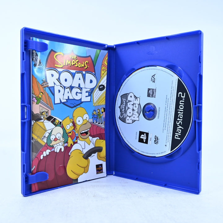 The Simpsons Road Rage - Sony Playstation 2 / PS2 Game + Manual - PAL