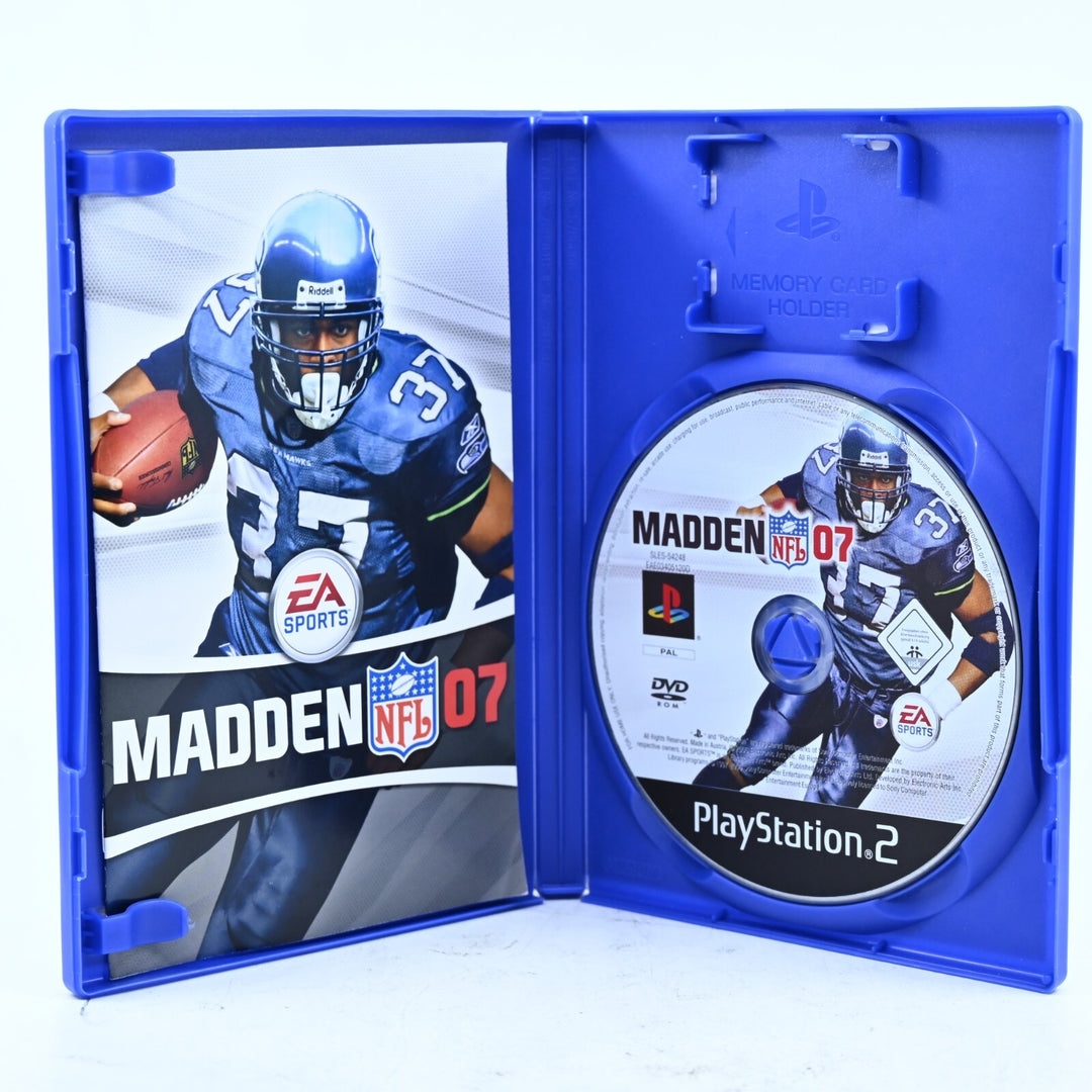 Madden NFL 07 - Sony Playstation 2 / PS2 Game + Manual - PAL - FREE POST!