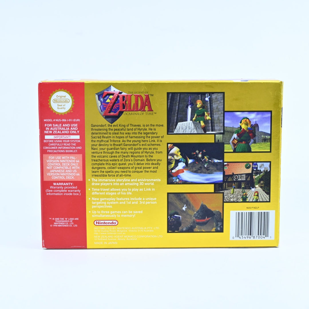 The Legend of Zelda: Ocarina of Time - N64 / Nintendo 64 Boxed Game - PAL