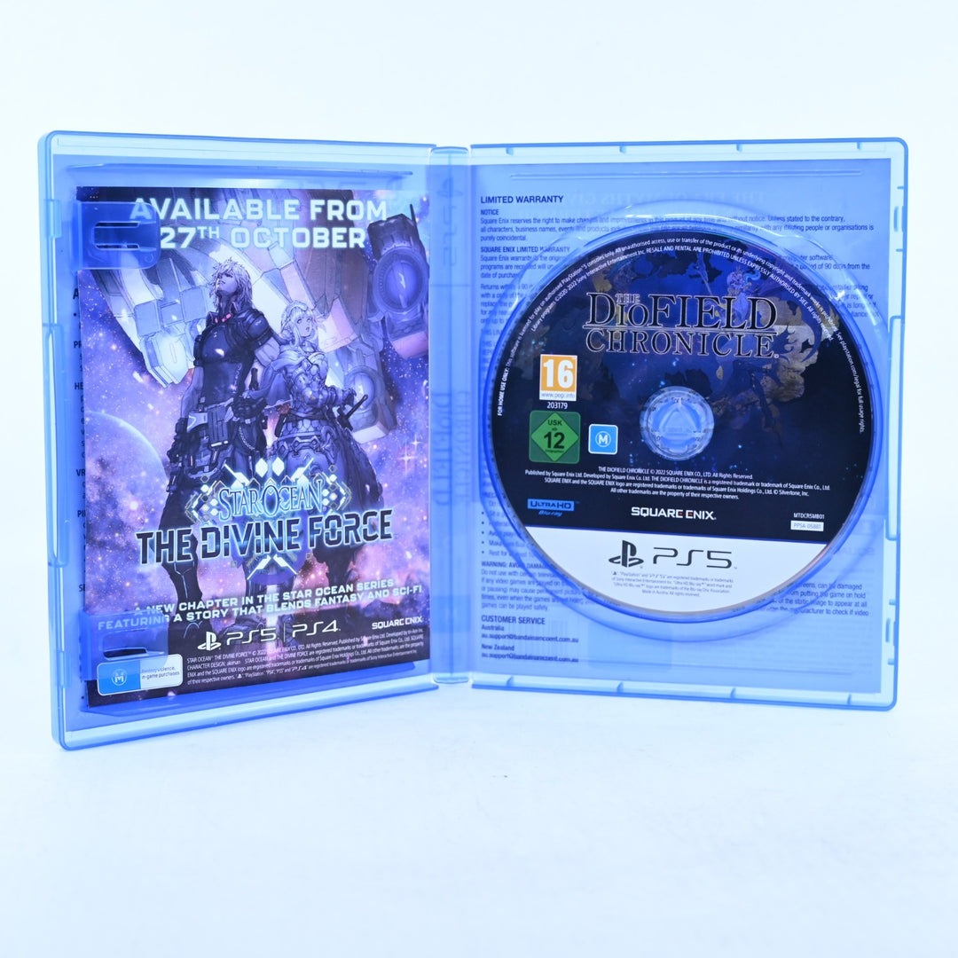 The DioField Chronicle - Sony Playstation 5 / PS5 Game - MINT DISC!