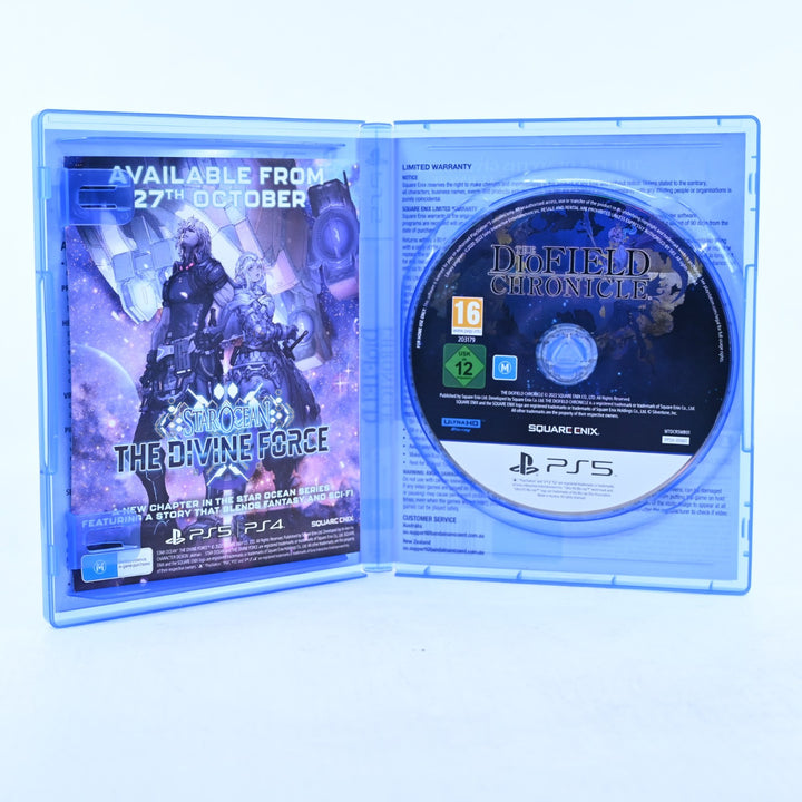 The DioField Chronicle - Sony Playstation 5 / PS5 Game - MINT DISC!