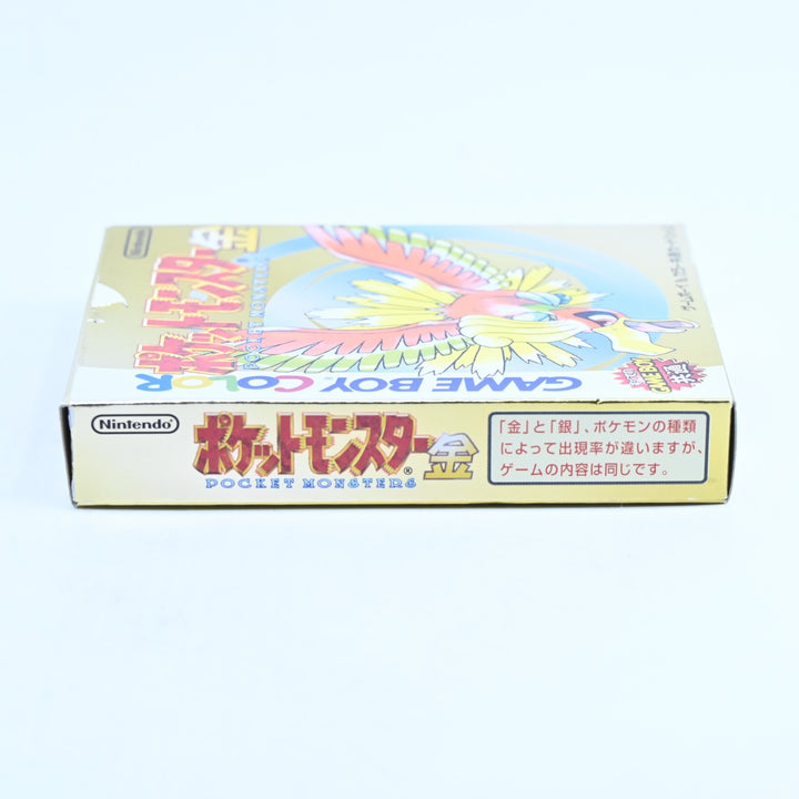 Pokemon Gold Version - Nintendo Gameboy Color Boxed Game - NTSC-J NEW BATTERY!