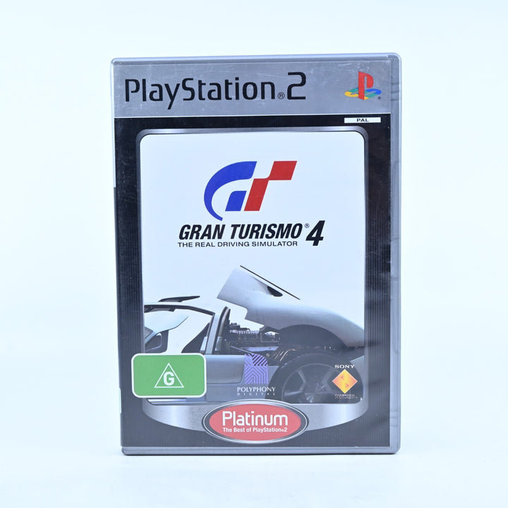 Gran Turismo 4 - Sony Playstation 2 / PS2 Game + Manual - PAL
