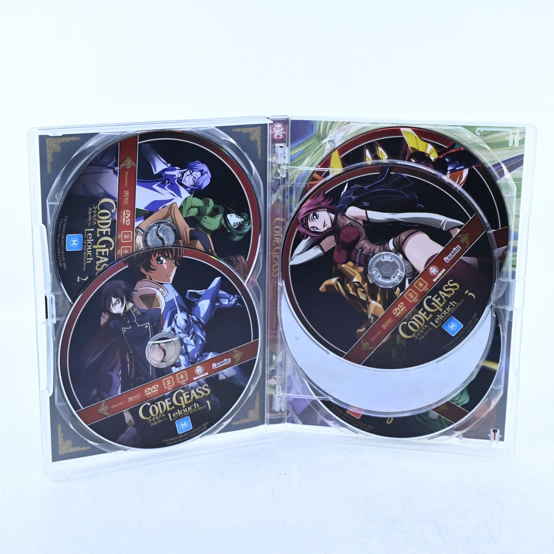 Code Geass: Lelouch of the Rebellion - Seasons 1 & 2 - Region 4 - Anime DVD