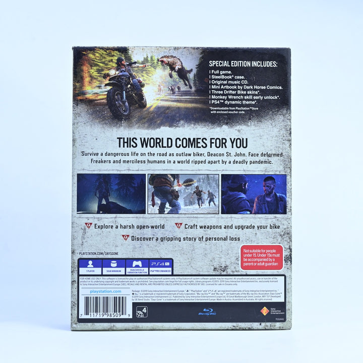 Days Gone - Special Edition - Sony Playstation 4 / PS4 Game - MINT DISC!
