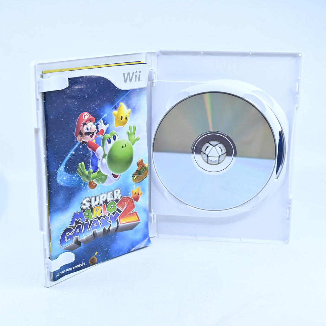 Super Mario Galaxy 2 + Tutorial Disc - Nintendo Wii Game + Manual - PAL