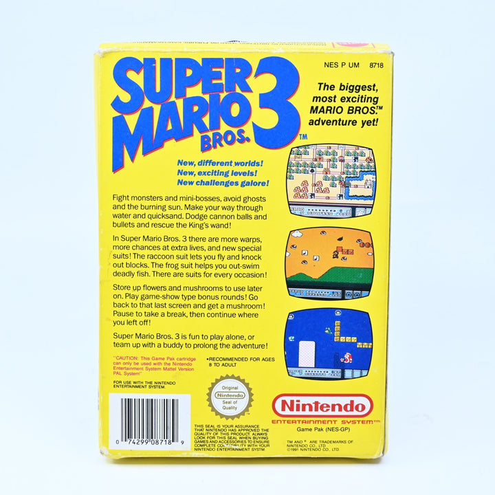 Super Mario Bros. 3 - Nintendo Entertainment System / NES Boxed Game - PAL