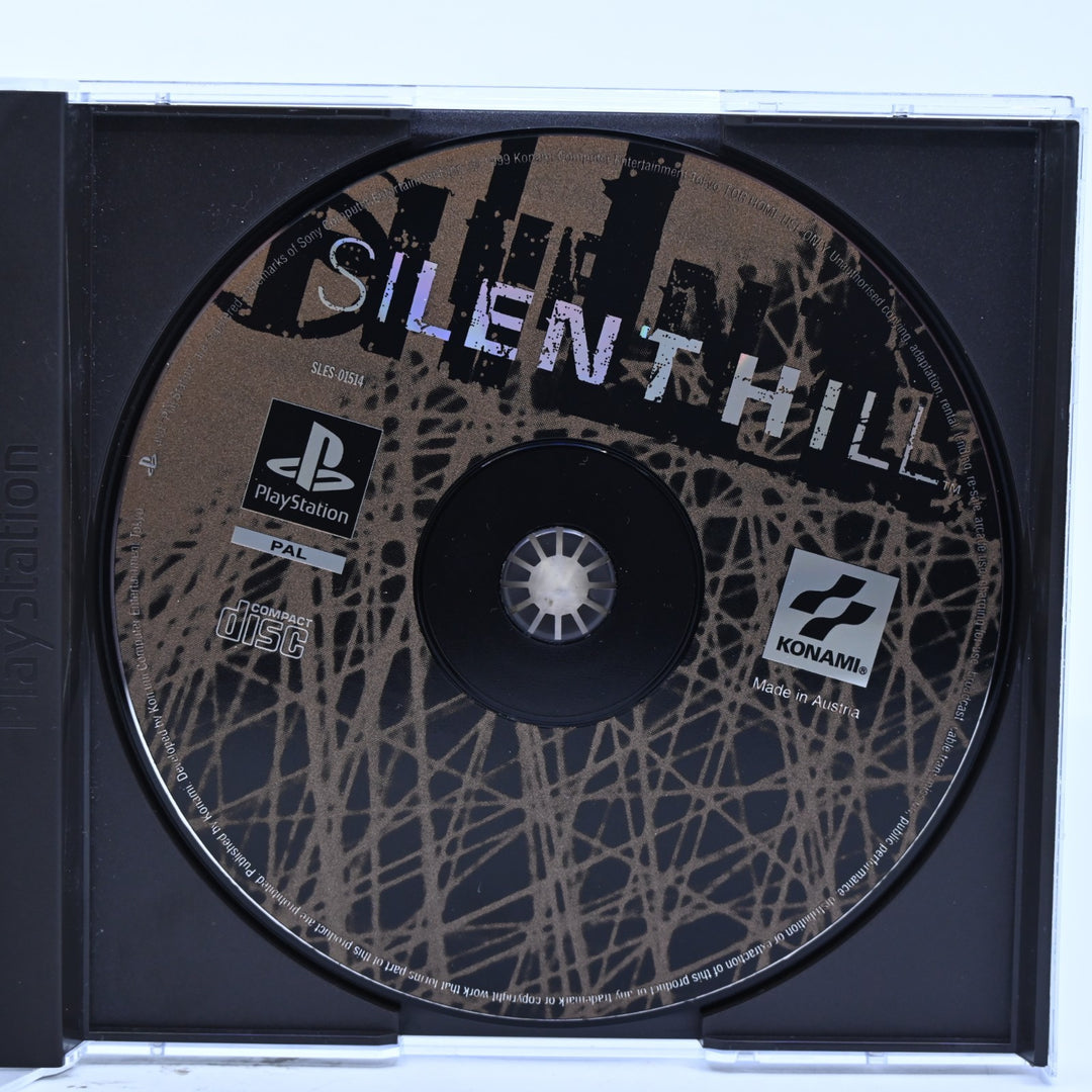 Silent Hill - Sony Playstation 1 / PS1 Game + Manual - PAL - MINT DISC!