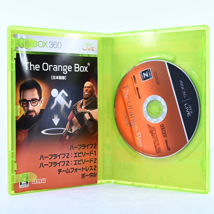 The Orange Box - Xbox 360 Game + Manual - NTSC-J - MINT DISC!